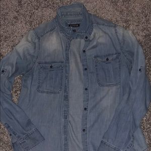 Express Denim Button Up Shirt